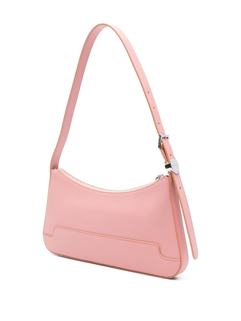 zip-fastening shoulder bag - 3