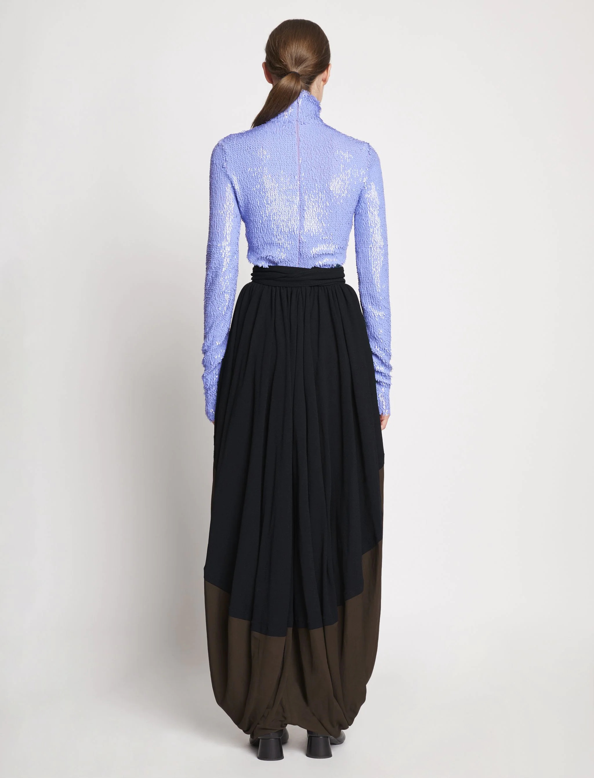 Crepe Jersey Skirt - 4