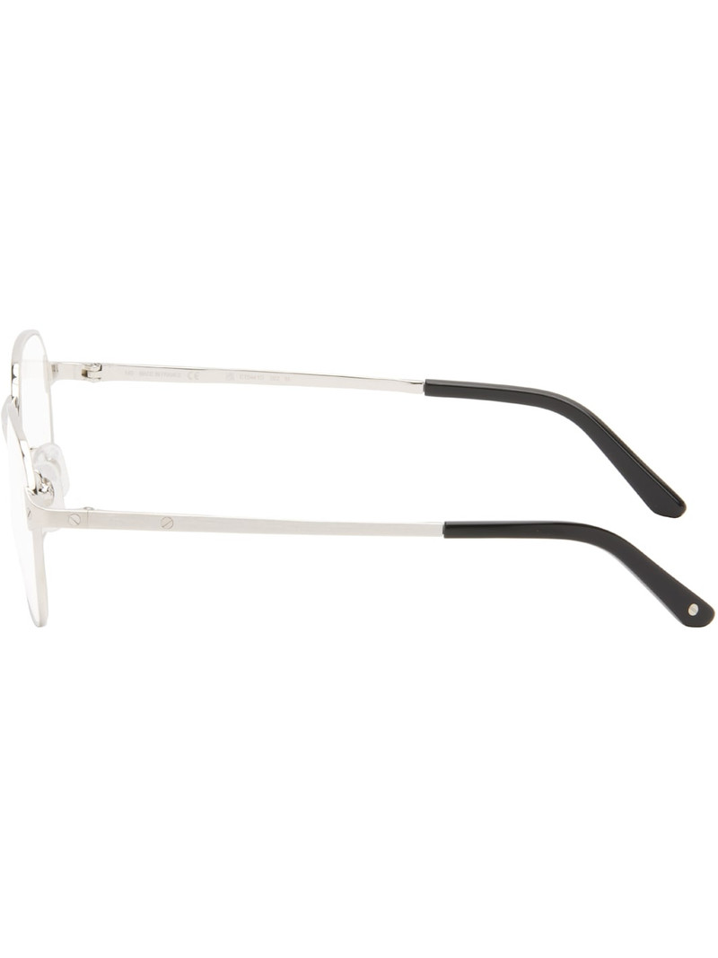 Silver 'Santos de Cartier' Glasses 3