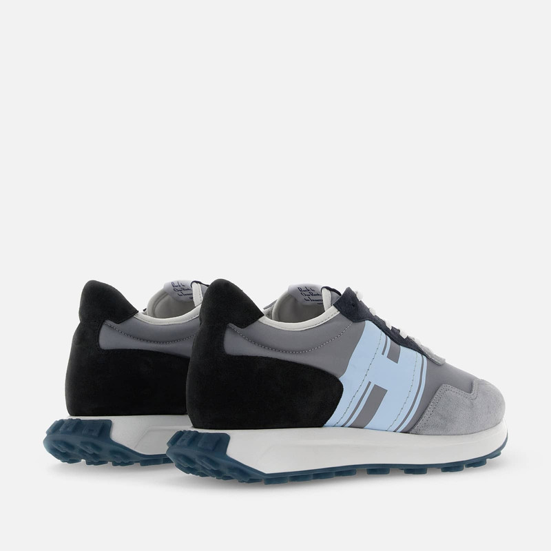 HOGAN Sneakers Hogan H601 Grey Light Blue Black outlook