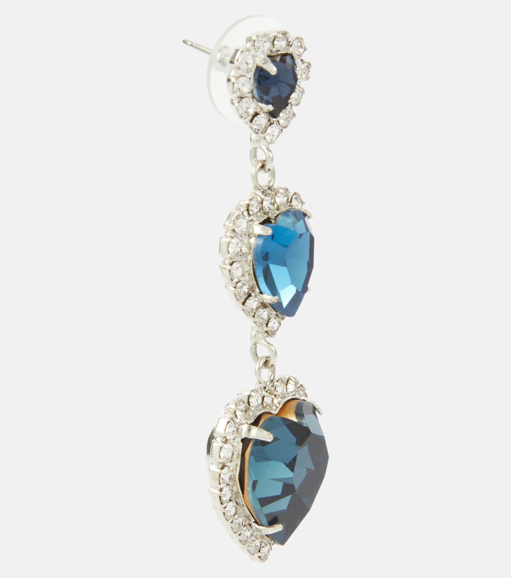 Hartley embellished drop earrings - 2