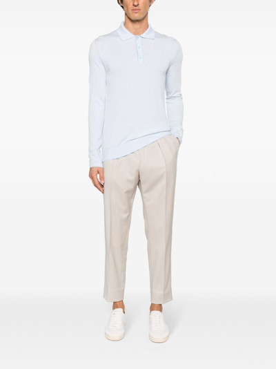Brioni mid-rise tailored trousers outlook