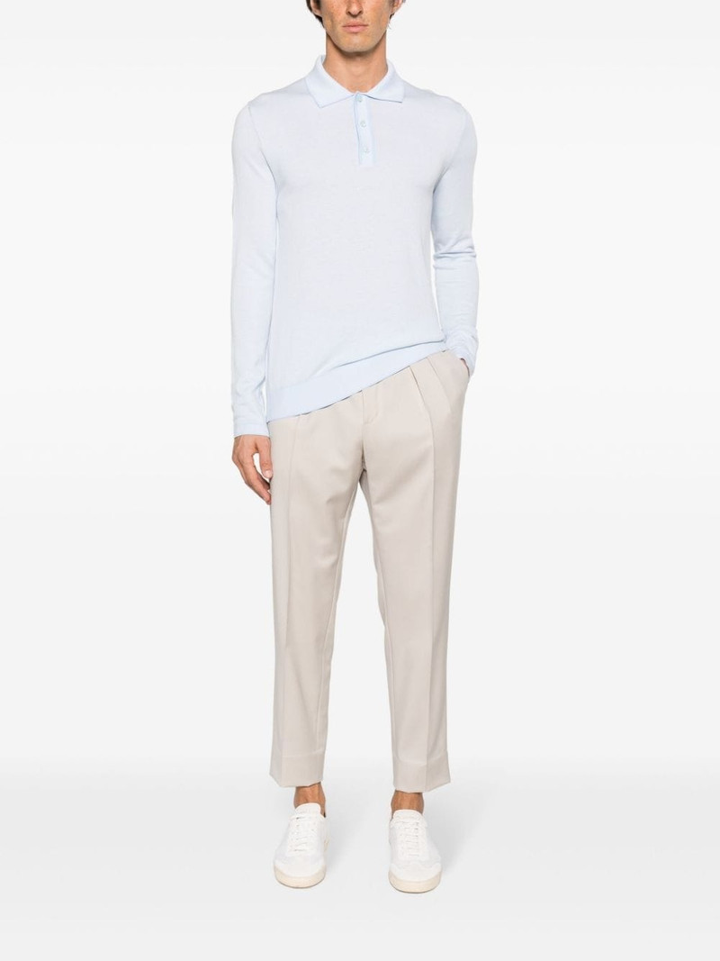 Brioni mid-rise tailored trousers outlook