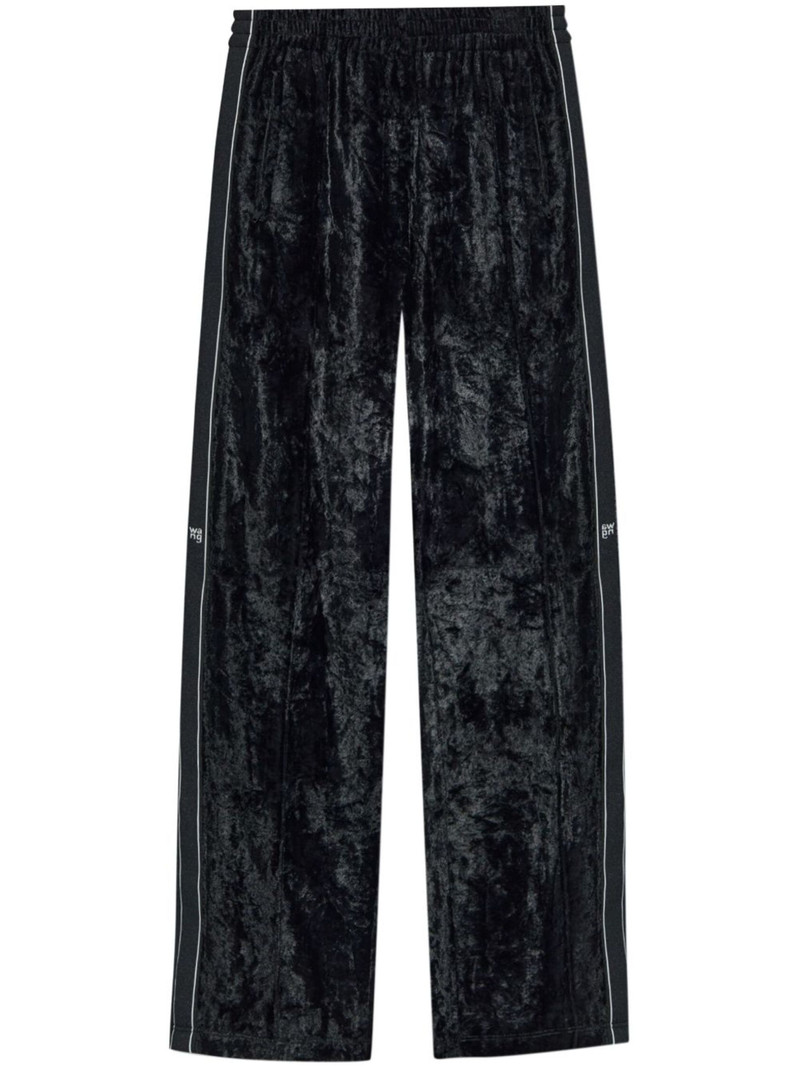 velvet track pants 1