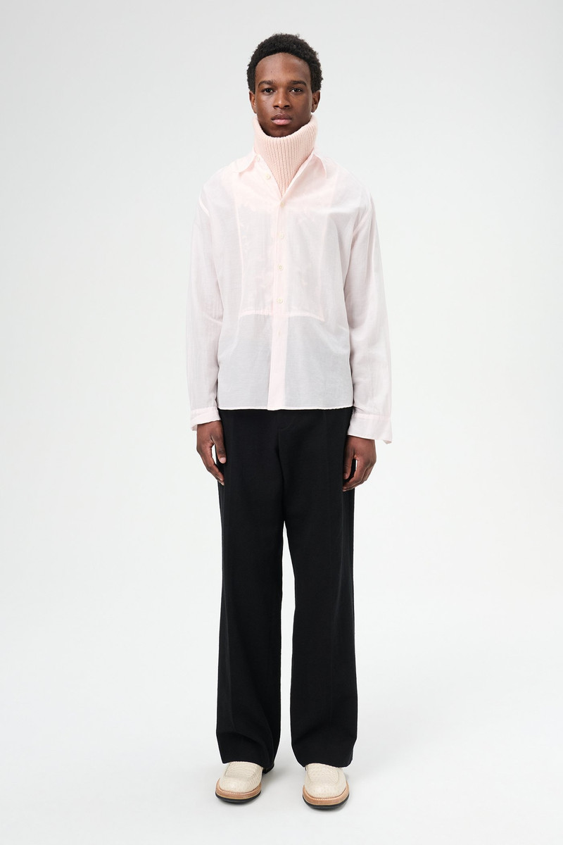 Our Legacy Adorn Shirt Ballet Pink Sheer Cotton Silk outlook