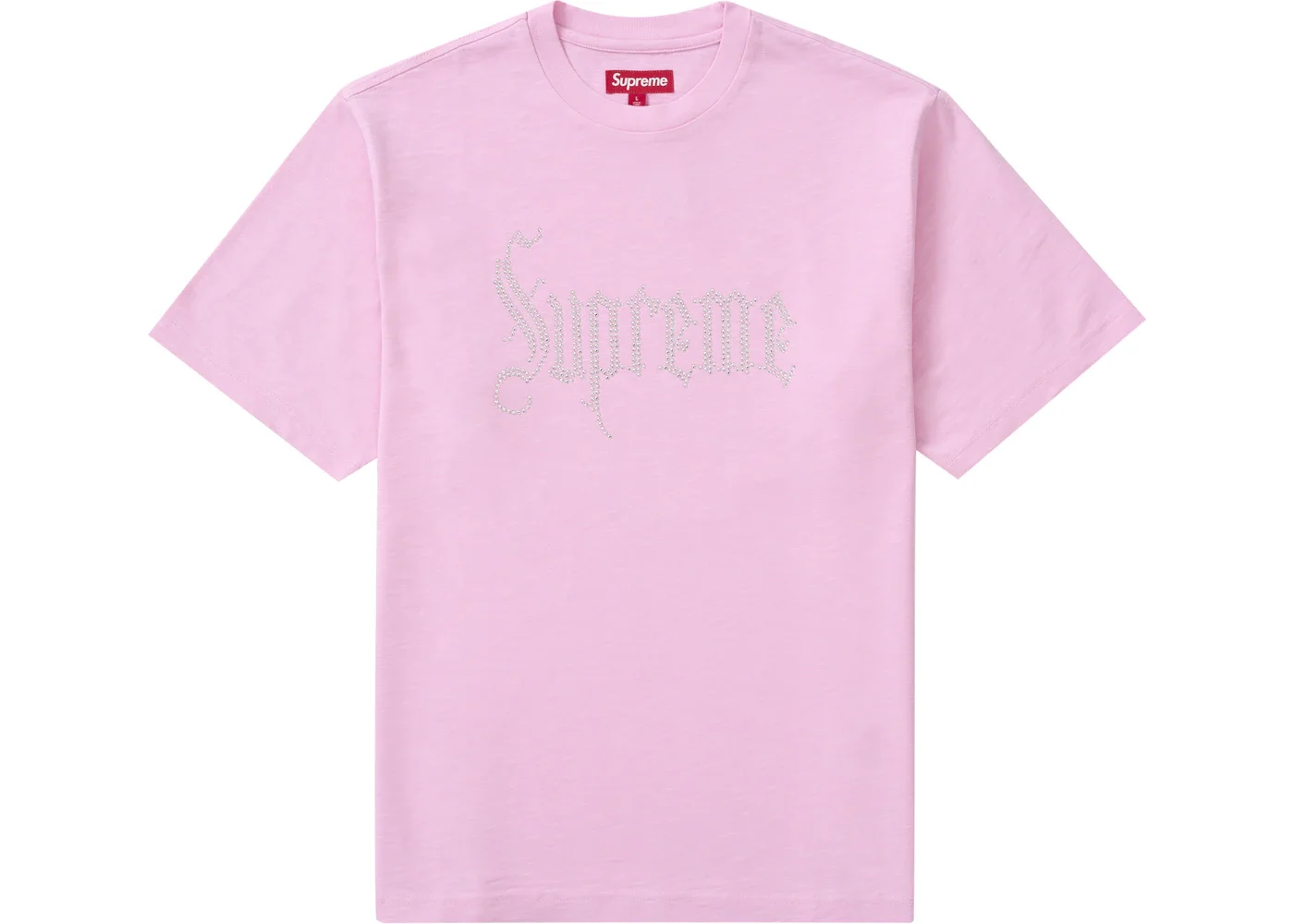Supreme Rhinestone S/S Top Pink - 1