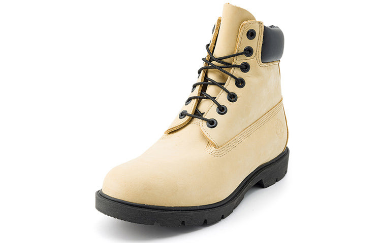 Timberland Classic 6 Inch Waterproof Boot 'Light Yellow Nubuck' A2NRS - 3