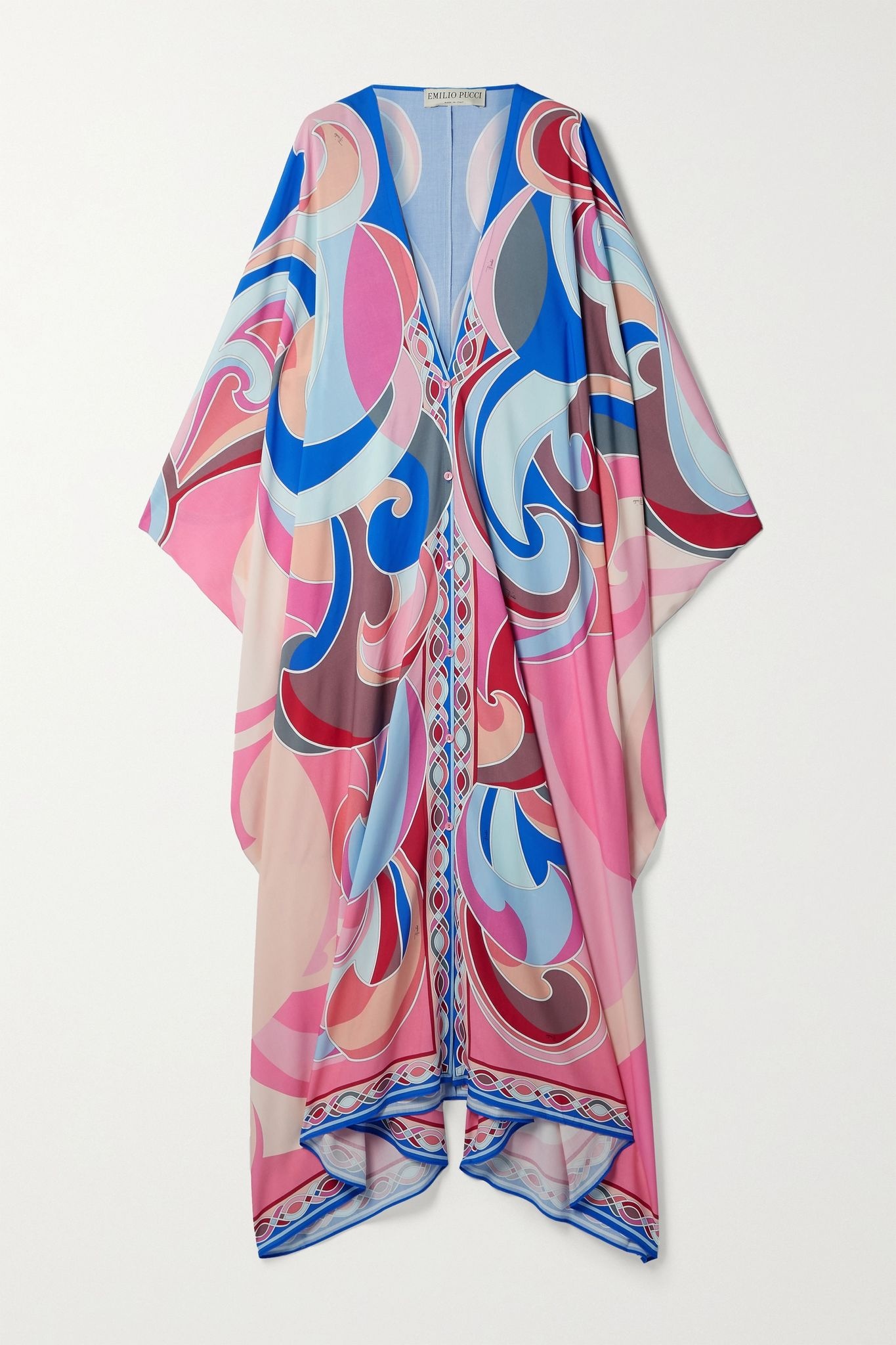 Printed woven kaftan - 1