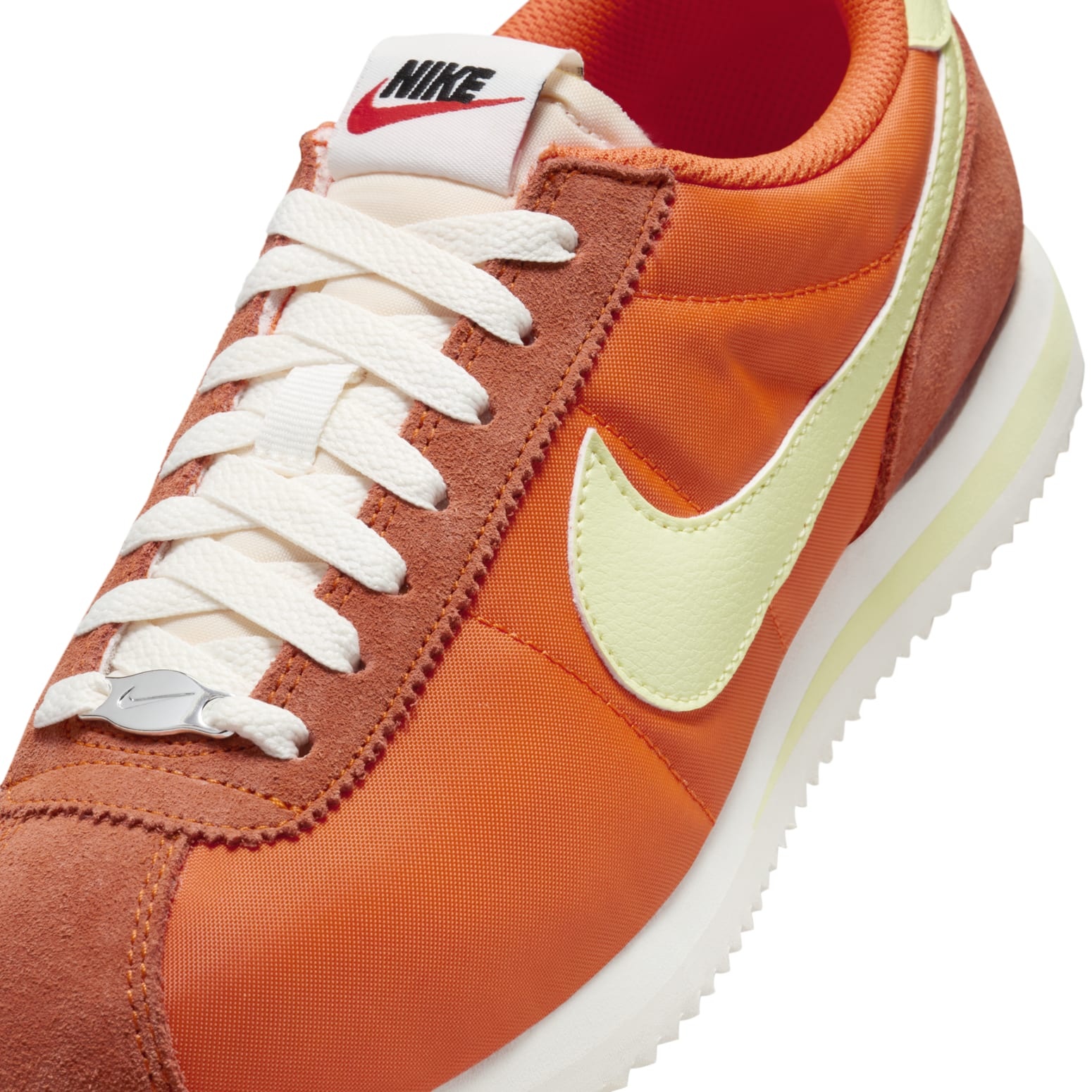 (WMNS) Nike Cortez Textile 'Safety Orange' HJ9612-800 - 7