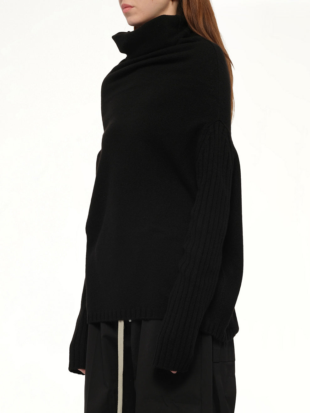 Shroud Sweater in Black - 3