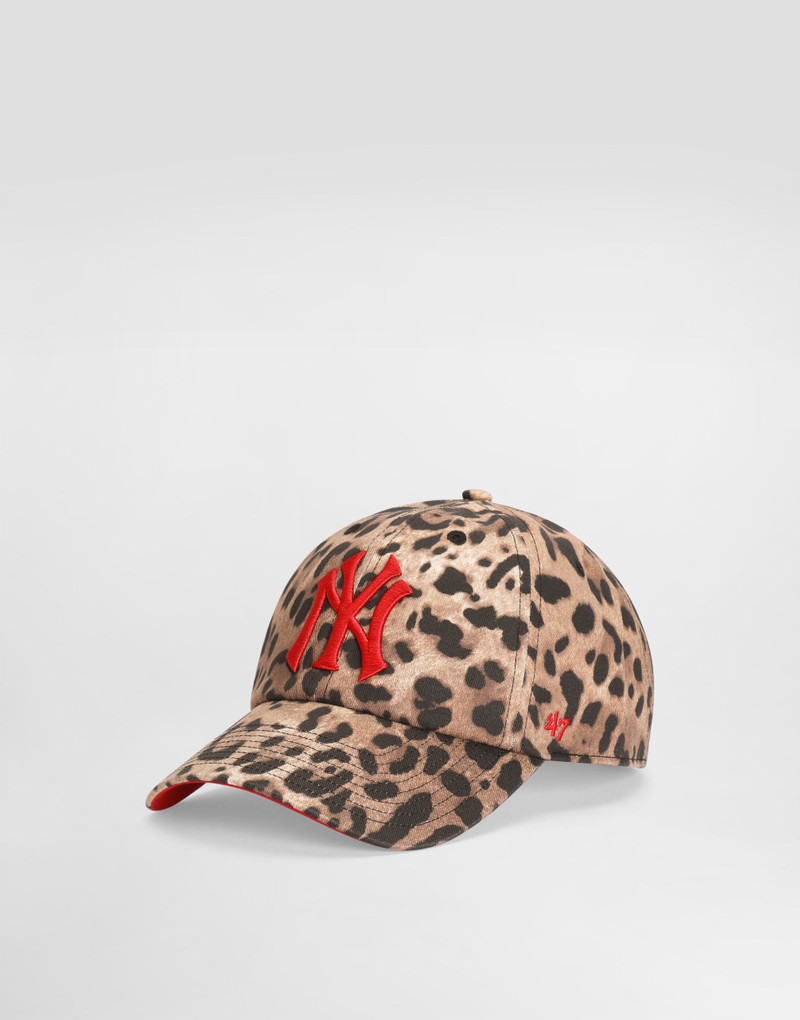 Dolce&Gabbana X ’47 New York Yankees Leo-Print Baseball Cap 1