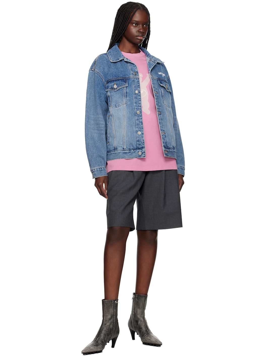 Blue '1506' Trucker Denim Jacket - 4