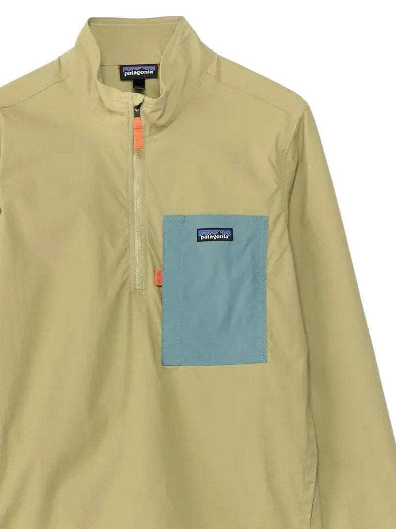 Patagonia chest pocket half-zip jacket outlook