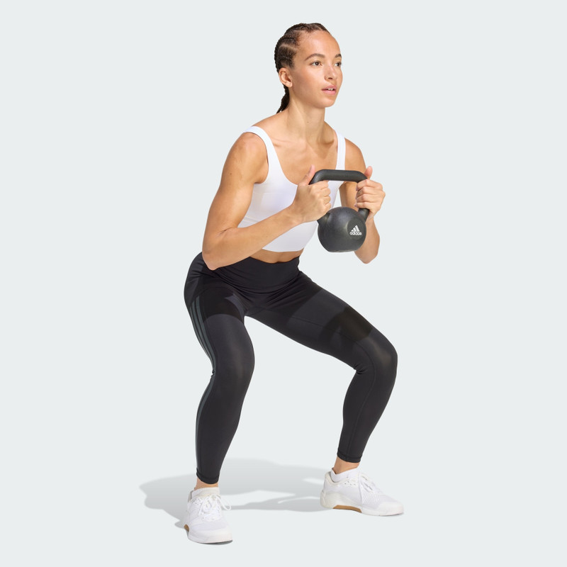 Optime Workout 3-Stripes 7/8 Leggings 4