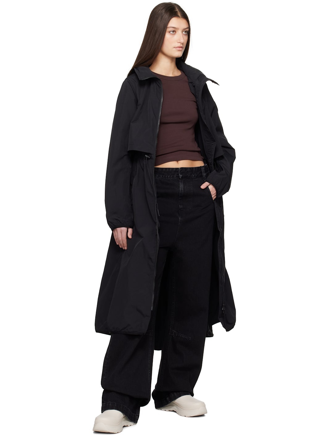 ■Sinclair Long Coat Black Label■ Canada Goose Black 'Black Label' Sinclair Long Coat | REVERSIBLE