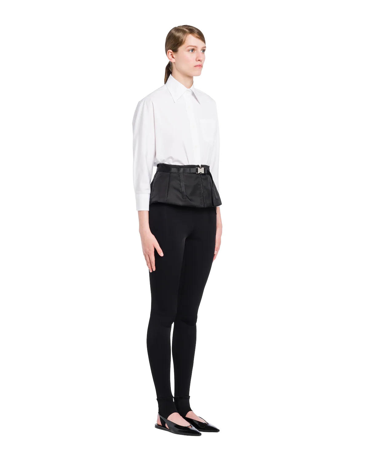 Re-Nylon gabardine yoke - 3