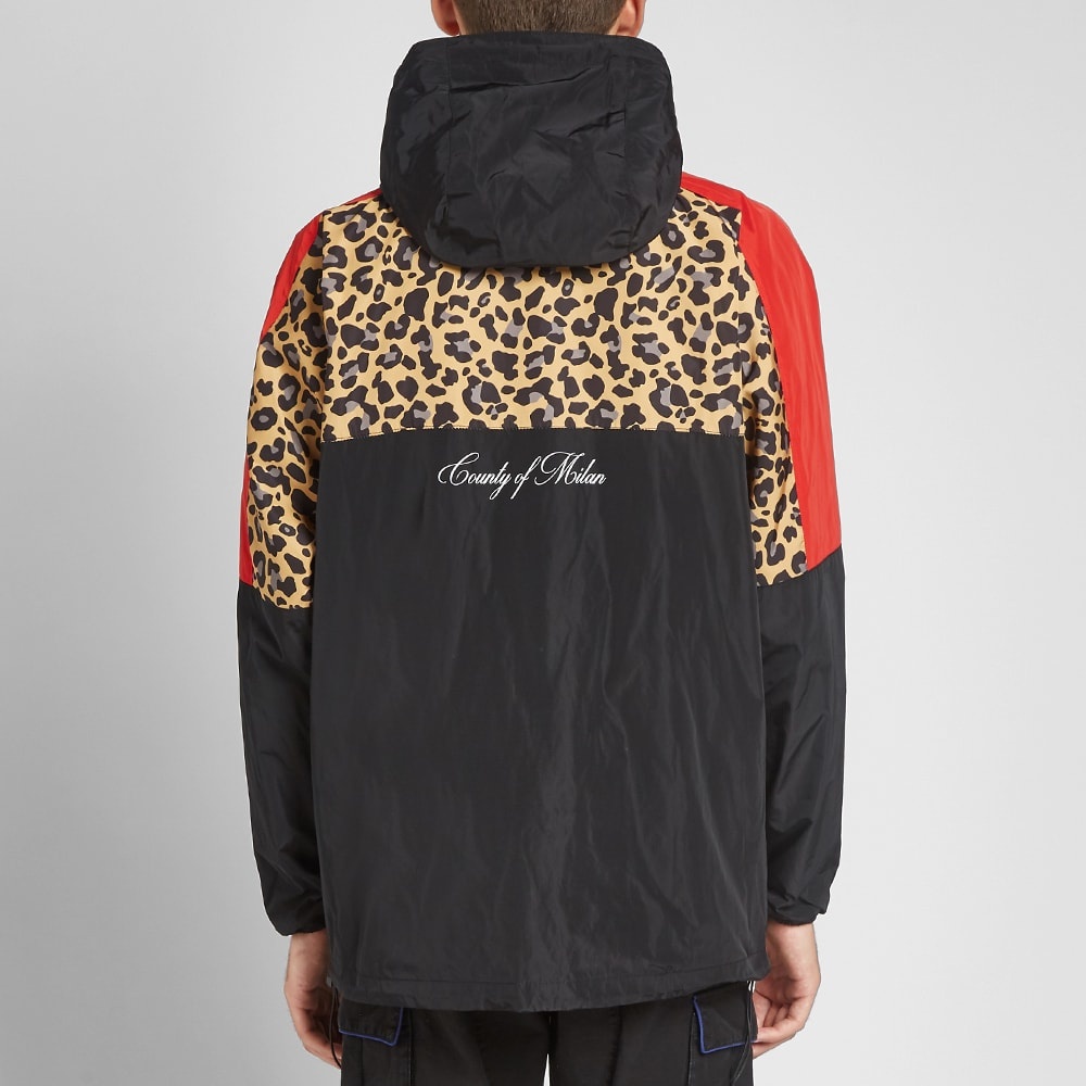 Marcelo Burlon Leopard Block Windbreaker - 6