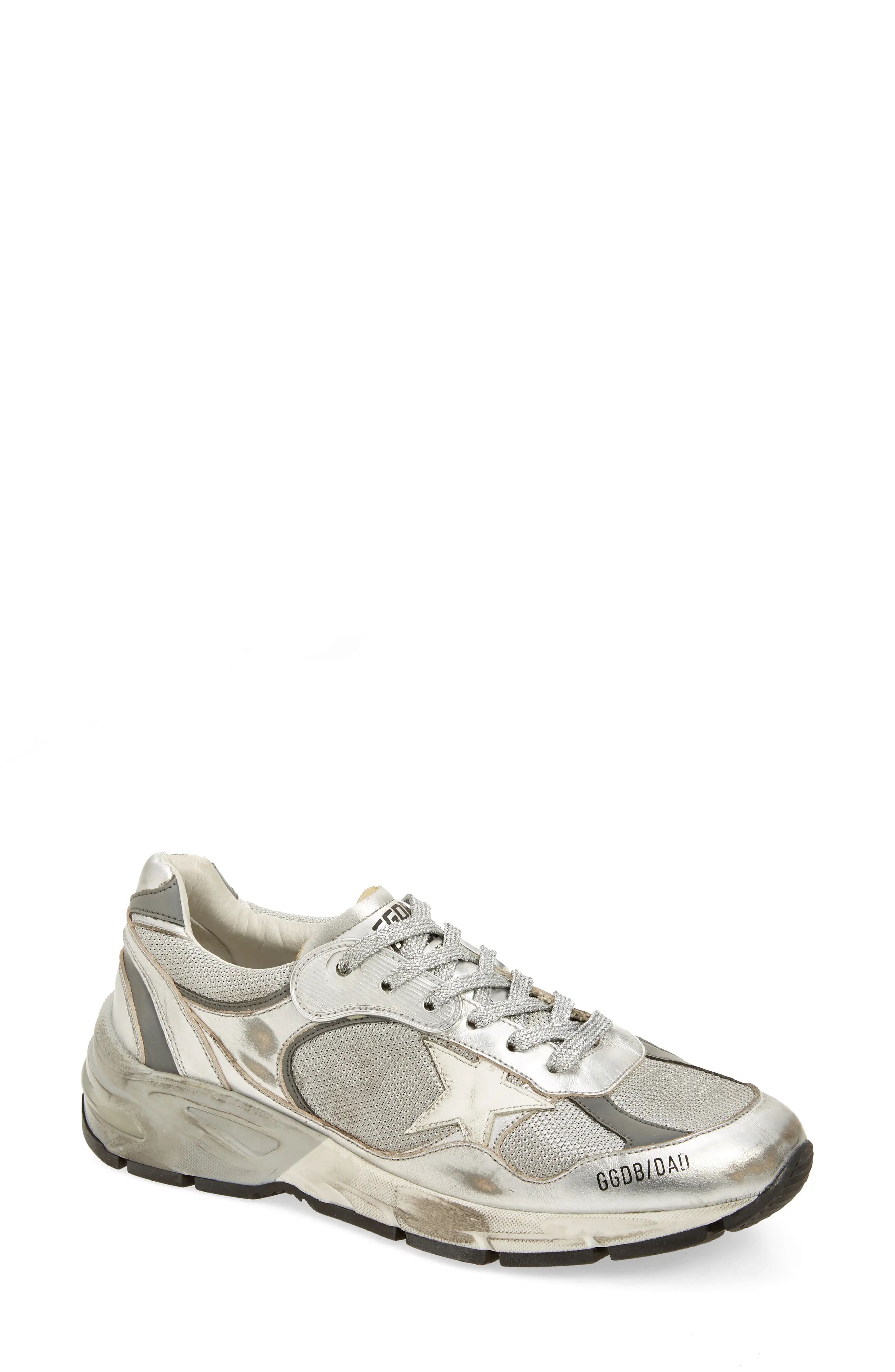 Deluxe Dad-Star Silver Low Top Sneaker - 1