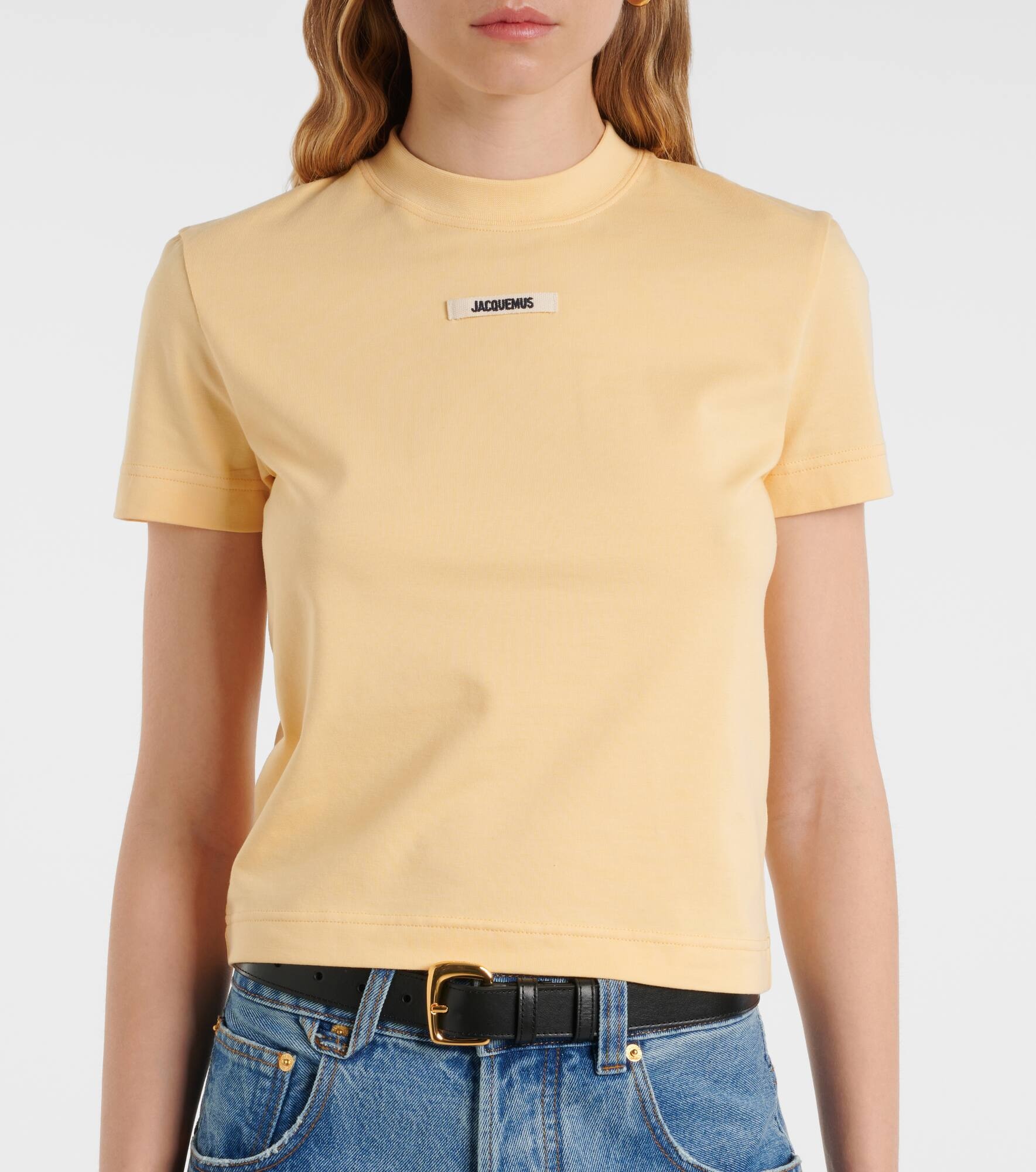 Gros Grain cotton-blend T-shirt - 4