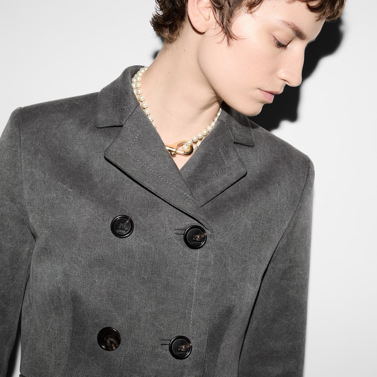 Cotton canvas delavé jacket - 5