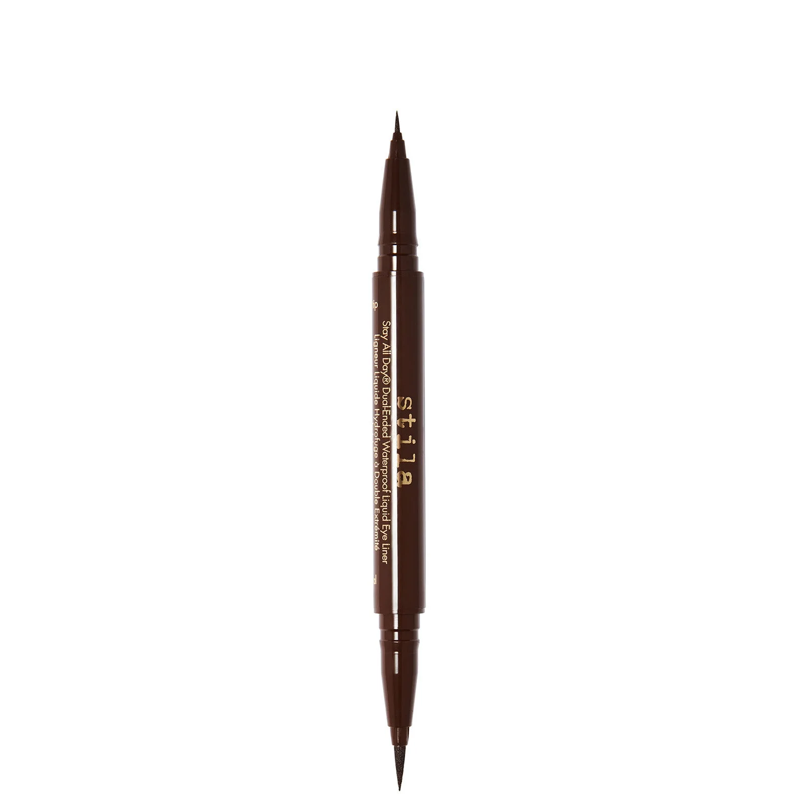 Stila Stay All Day Dual-Ended Waterproof Liquid Eye Liner - Dark Brown - 1