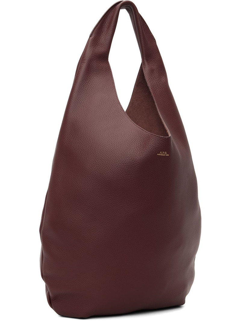 A.P.C. Burgundy La Neige Bag outlook