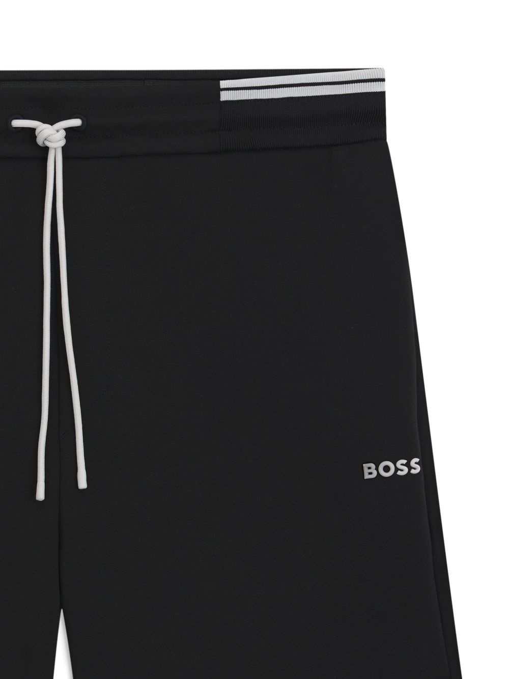 logo-embroidered track shorts - 6