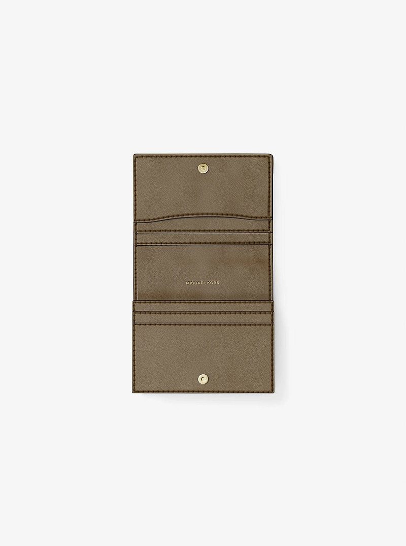 MICHAEL KORS Hamilton Moderne Small Leather Wallet outlook
