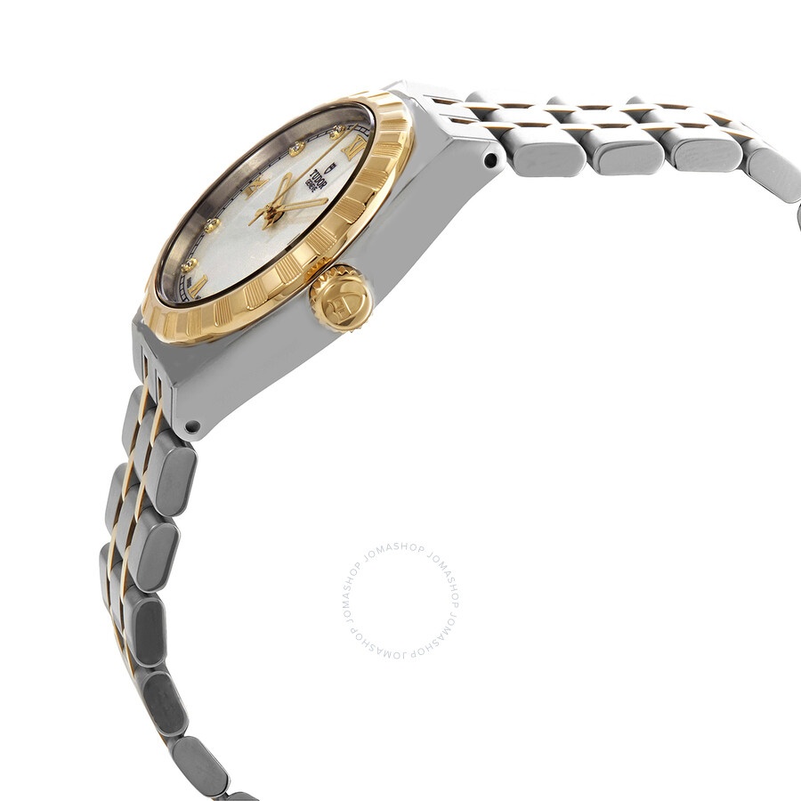 Tudor Royal Automatic Mother of Pearl Diamond 28 mm Ladies Watch M28303-0007 - 2