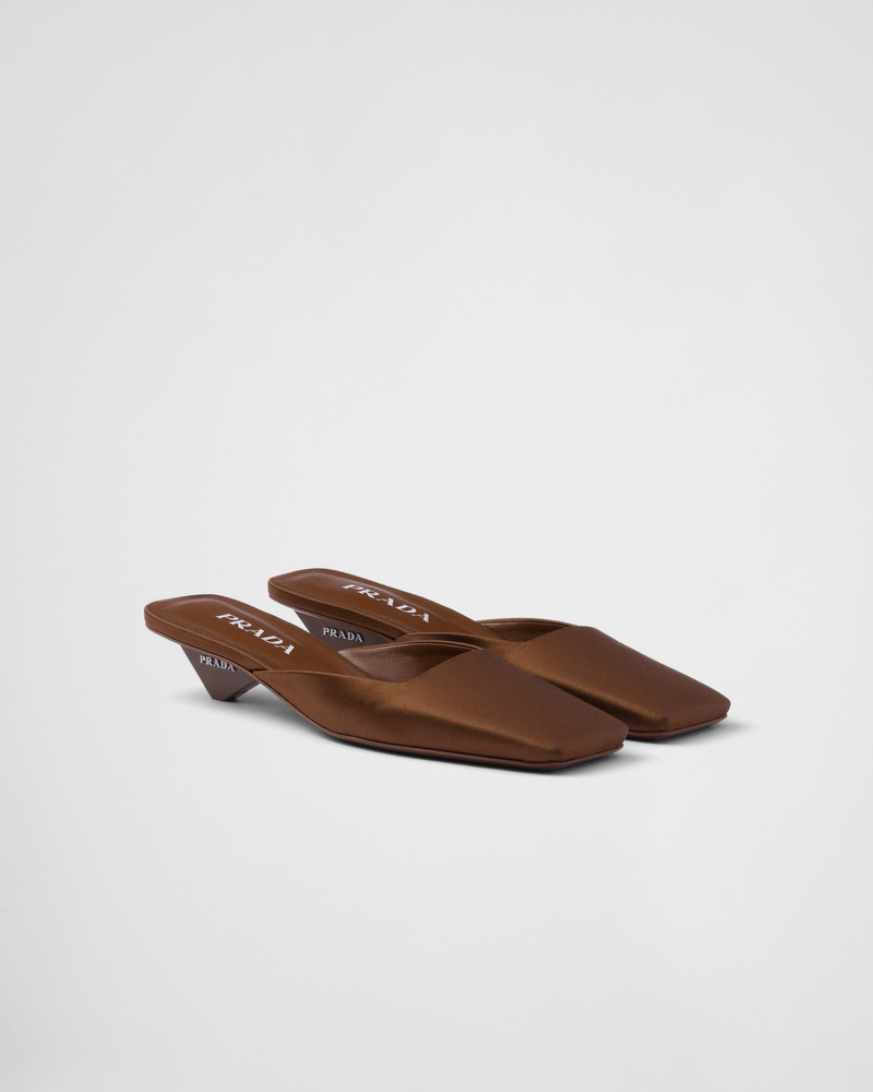 Satin mules - 1