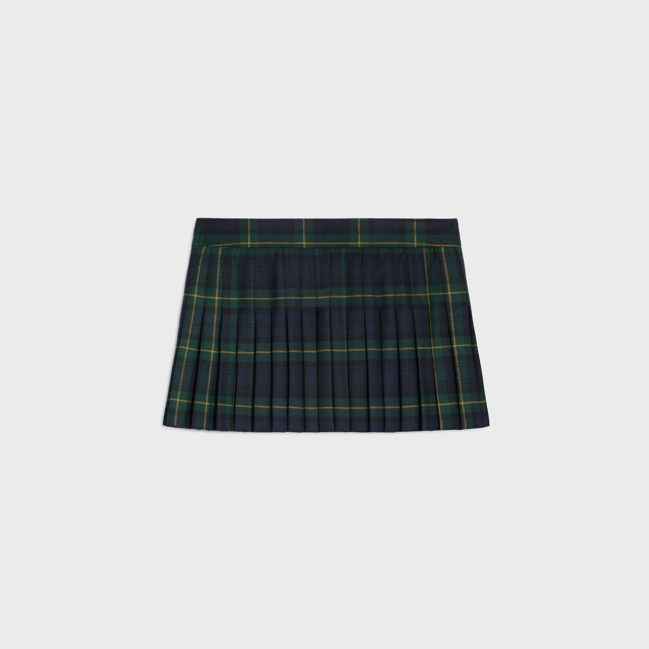 kilt mini skirt IN tartan wool - 2