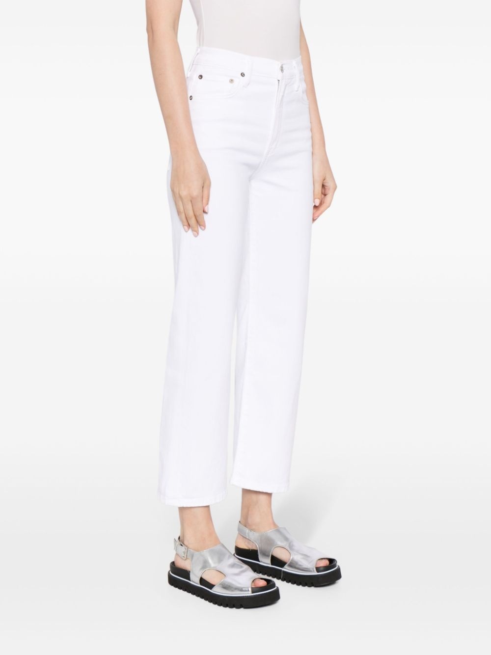 Harped straight-leg jeans - 3