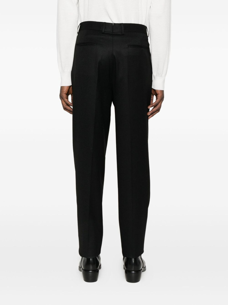 pleated-front trousers 4