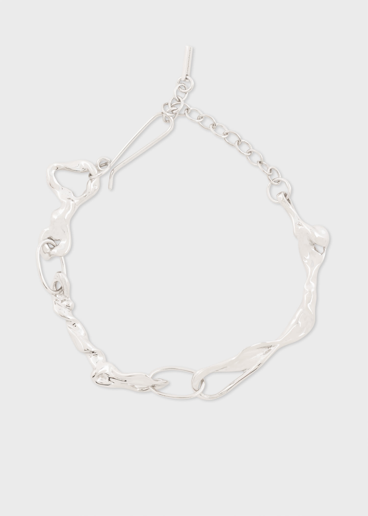 'Treacle' Rhodium Bracelet by Completedworks - 1
