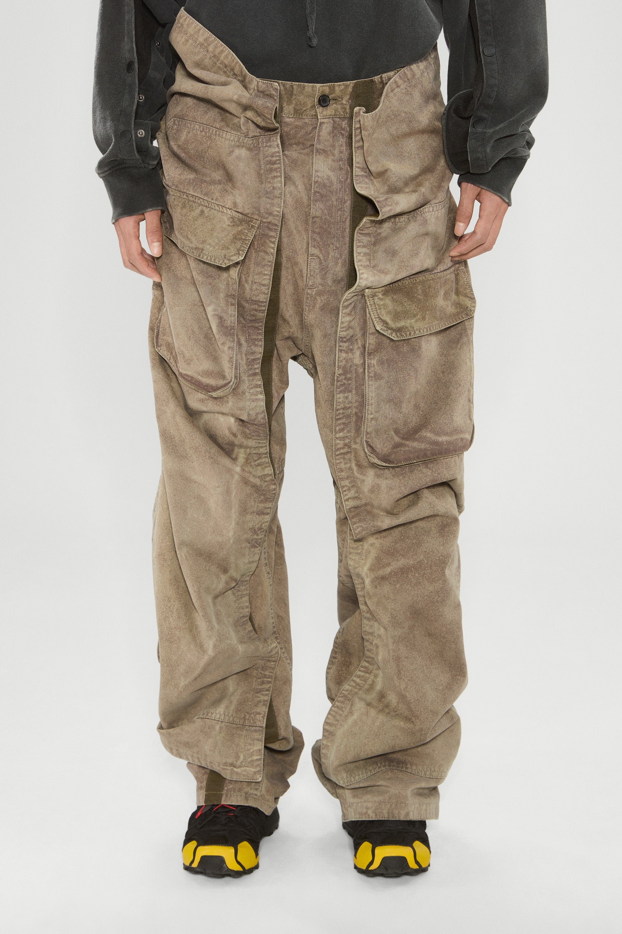 VELCRO CARGO PANTS - 5