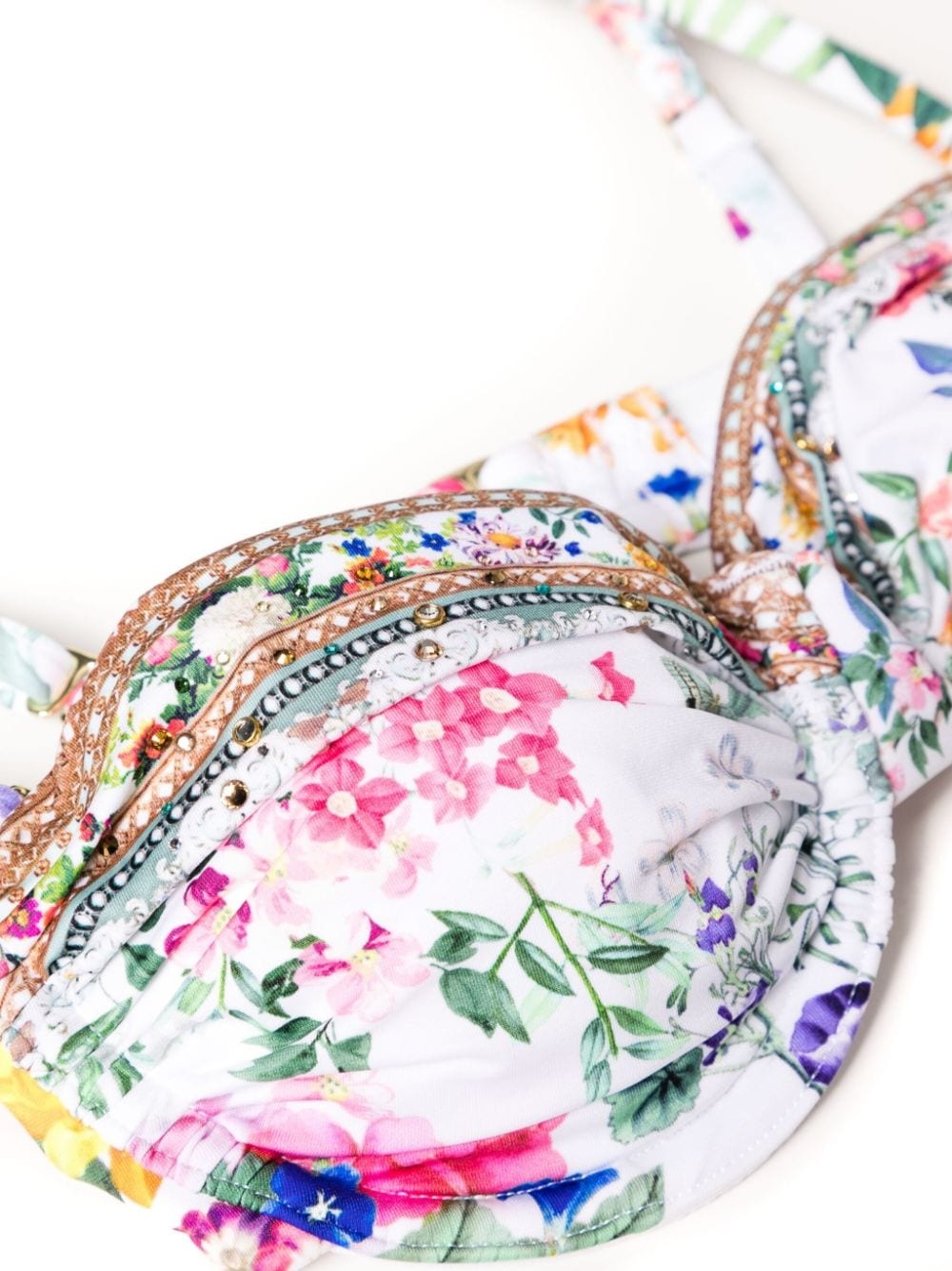 Plumes And Parterres bikini top - 3
