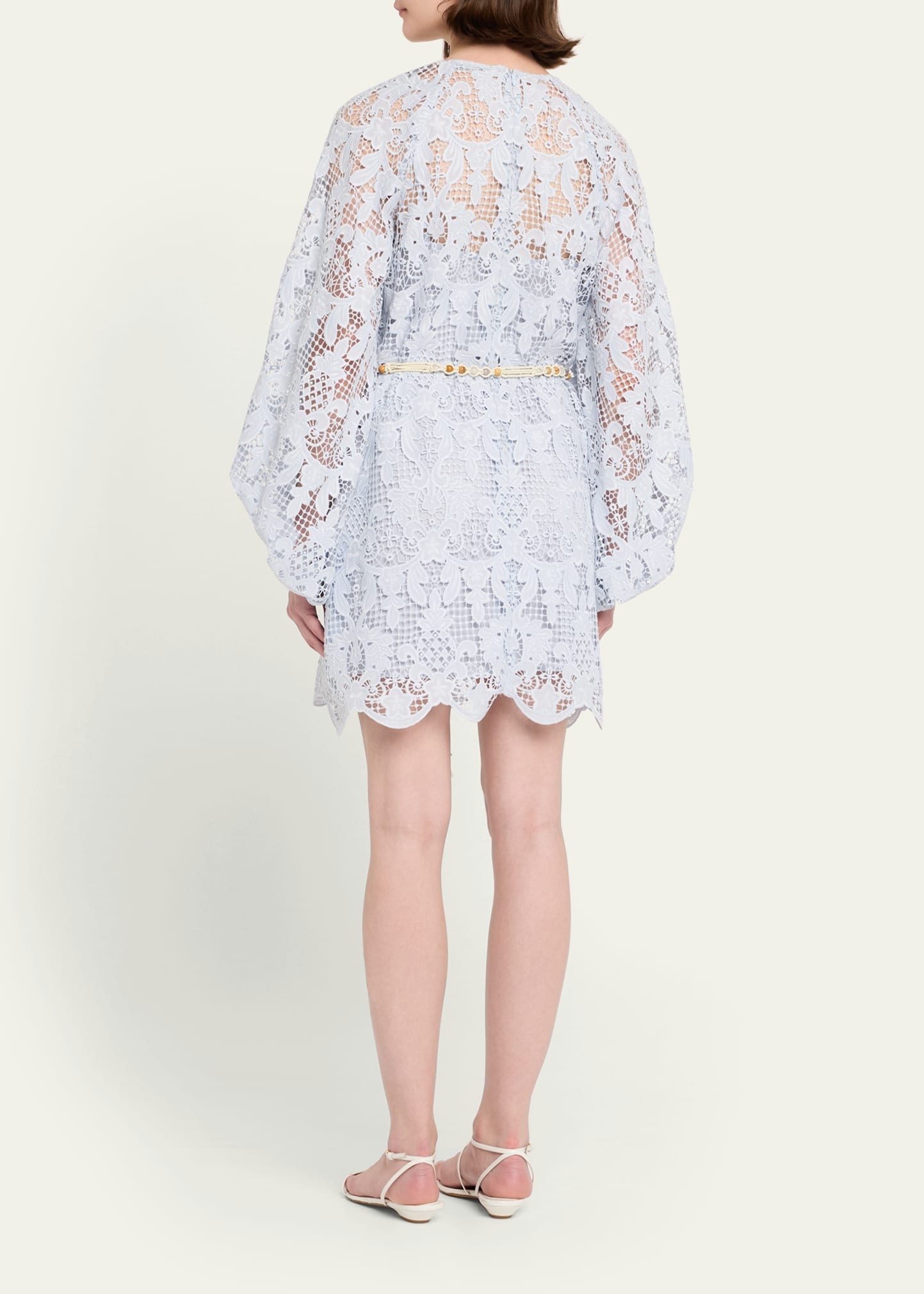 Coco Lace Tunic Mini Dress - 3
