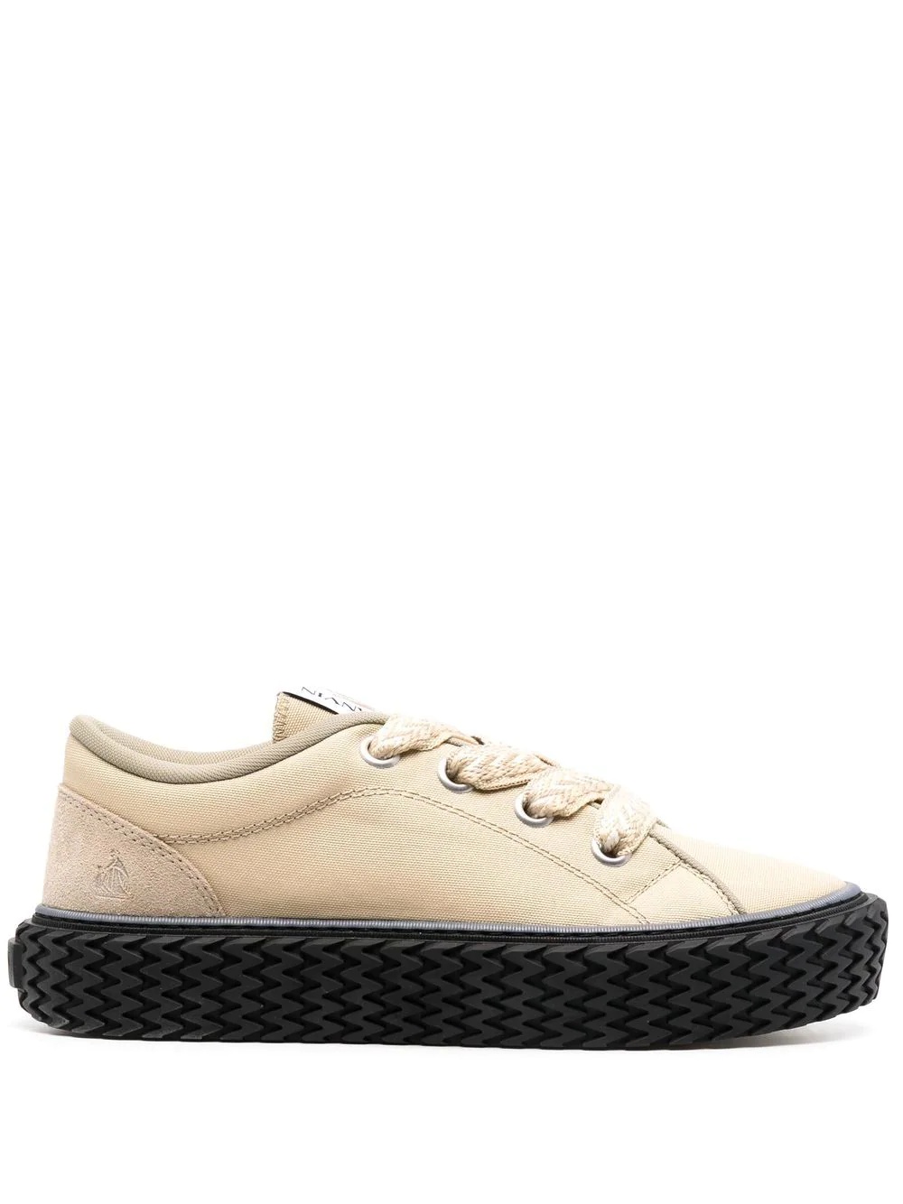 logo low-top sneakers - 1
