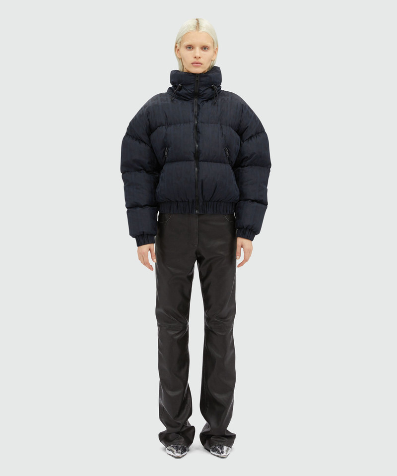MSGM Nylon "TheMwave" down jacket outlook