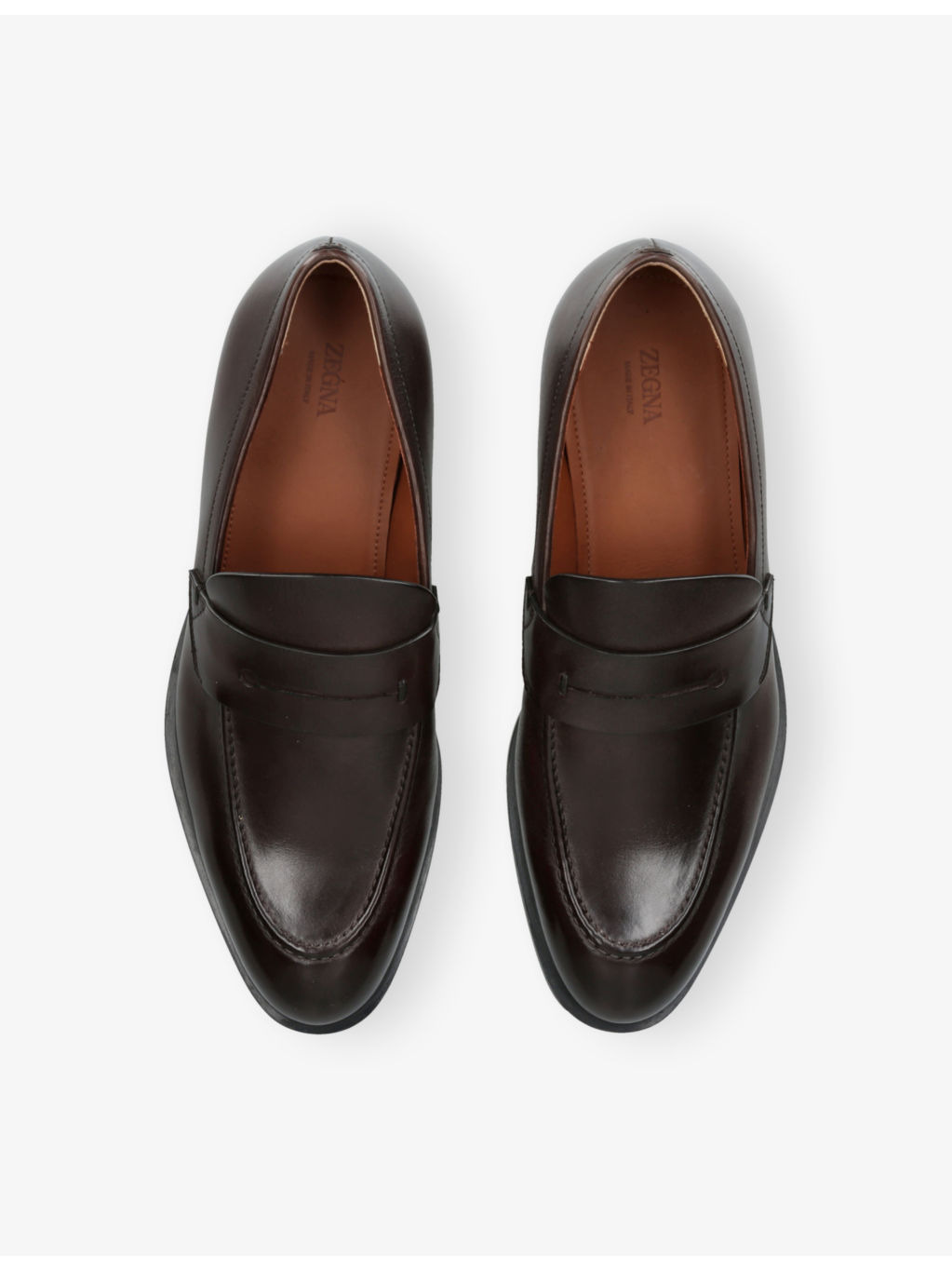 L'Asola Leather Penny Loafers - 2