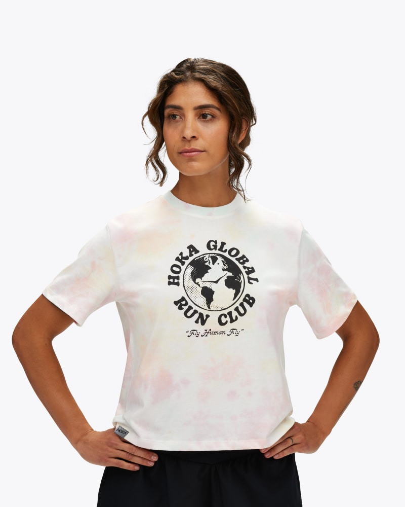 Women's Graphic SS Tee Shirt in Multi/Dye 1