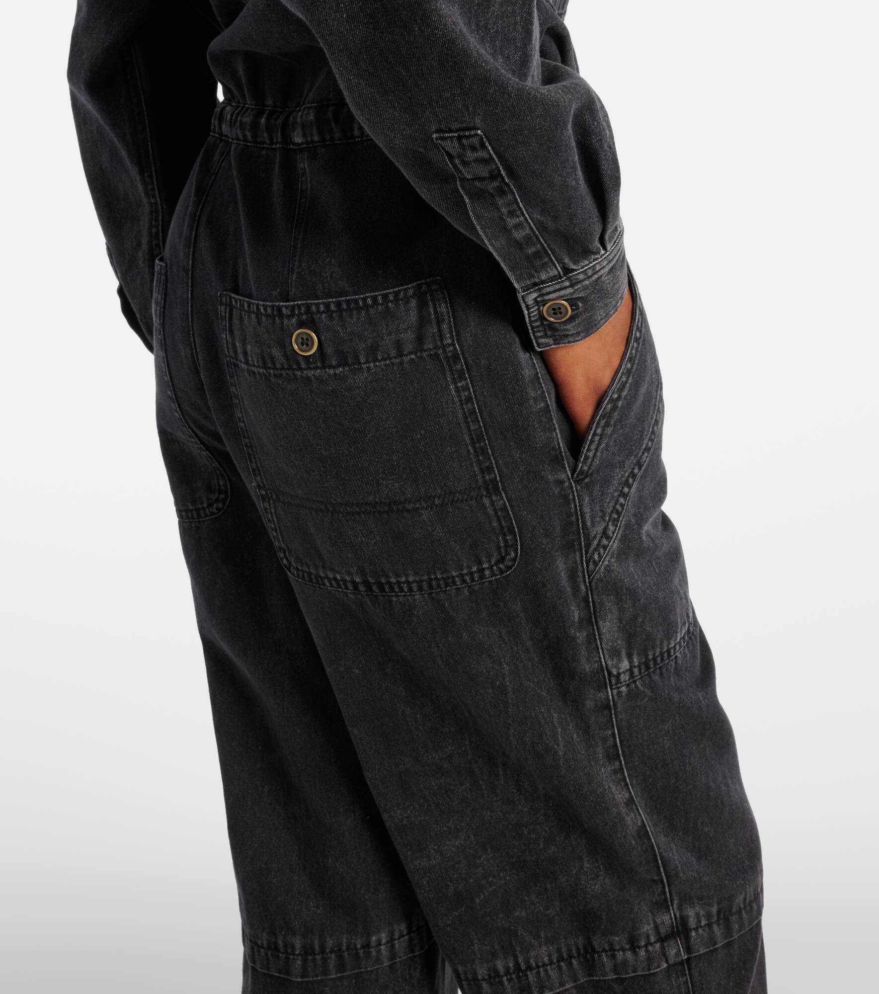 Denim jumpsuit - 5