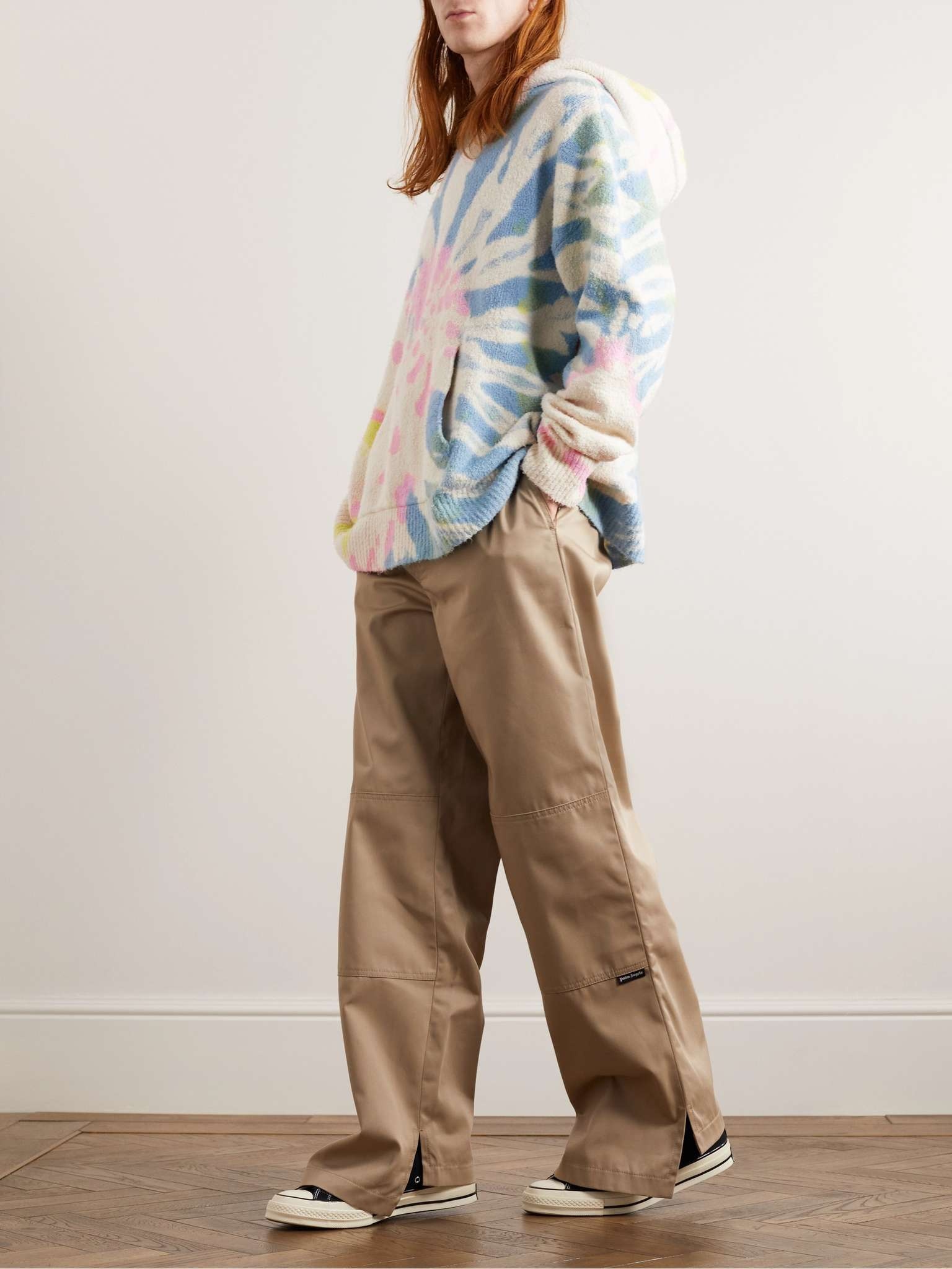 Tie-Dyed Brushed Cotton-Blend Jersey Hoodie - 2