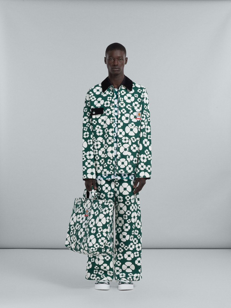 Marni MARNI X CARHARTT WIP - GREEN SHOPPER outlook
