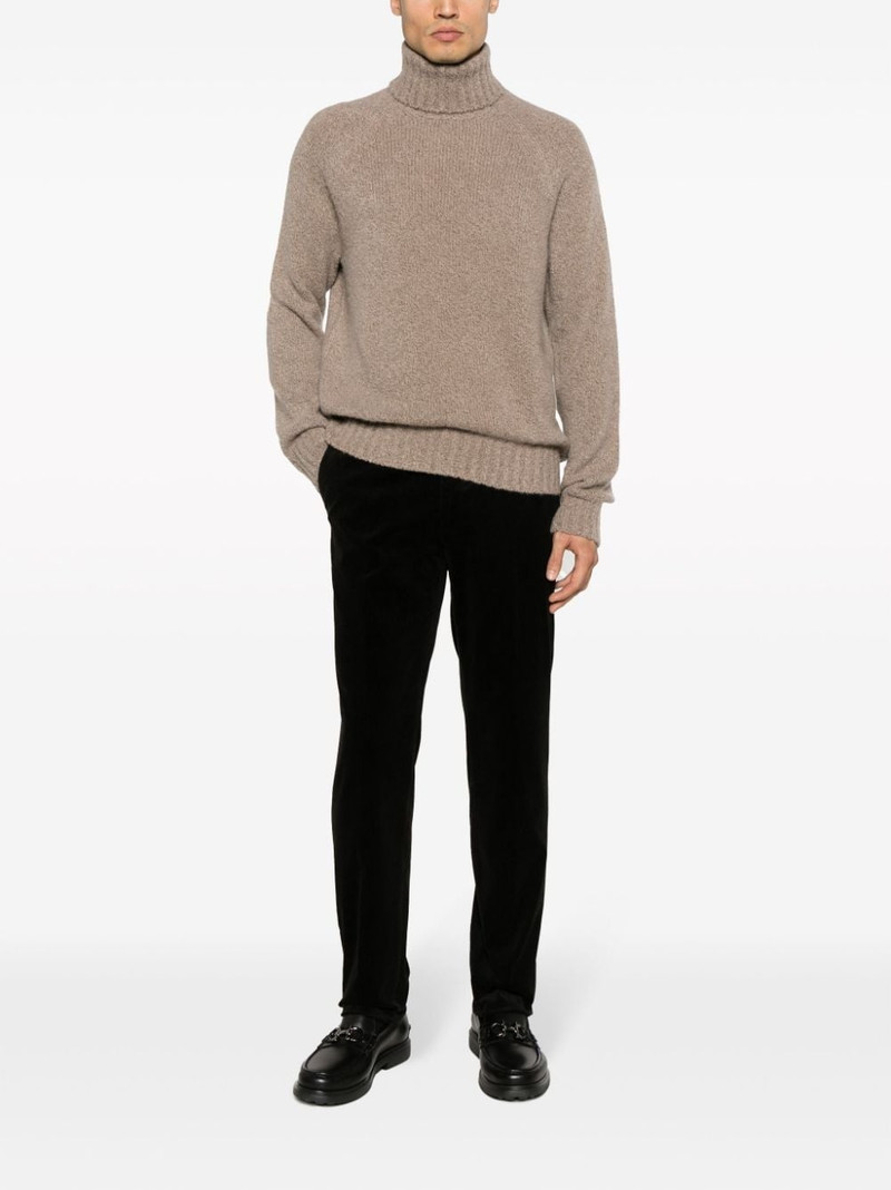 ZEGNA roll-neck wool-blend jumper outlook