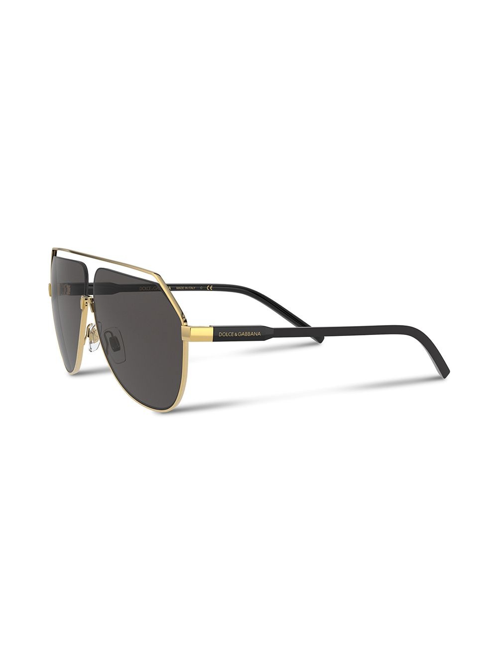 Gros grain hexagonal sunglasses - 2