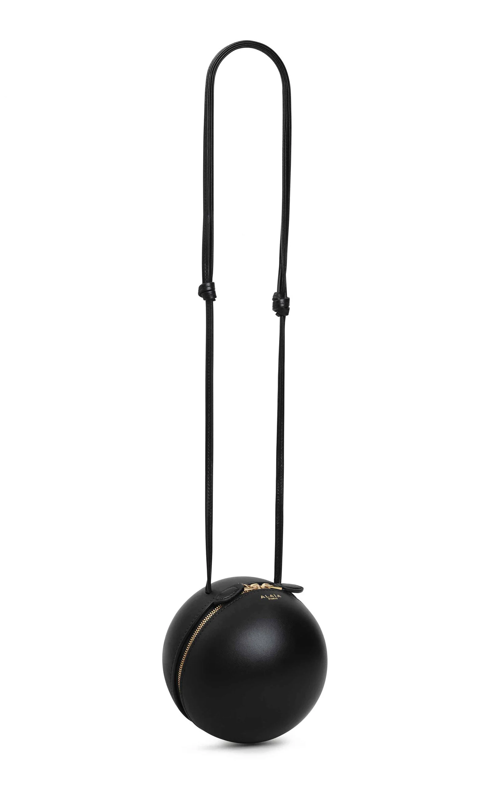 Sphere Leather Shoulder Bag black - 1