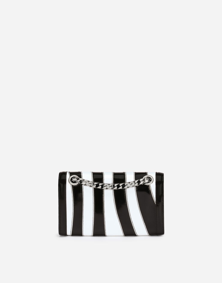 3.5 cell phone bag in zebra patchwork - 4