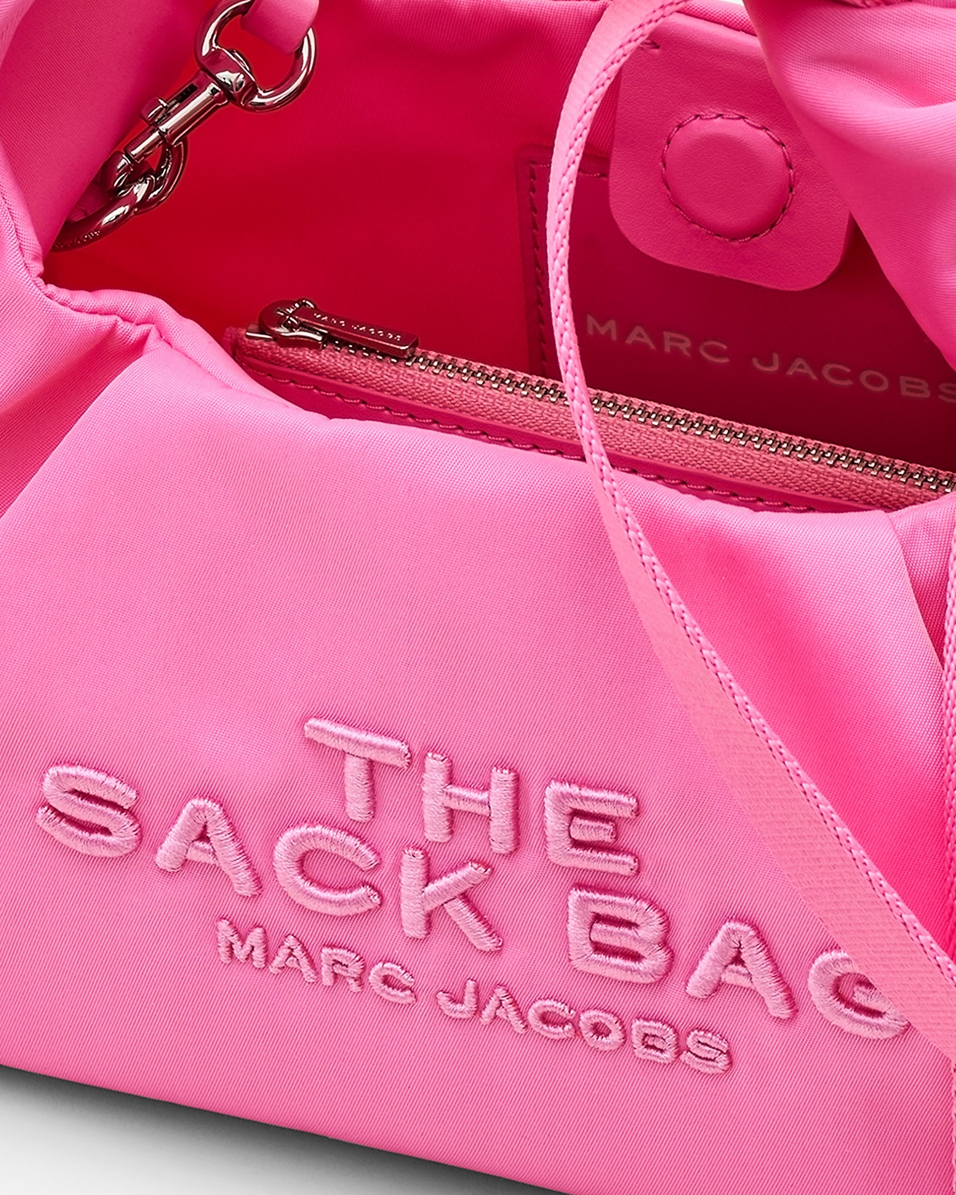 THE BOW NYLON MINI SACK BAG - 3