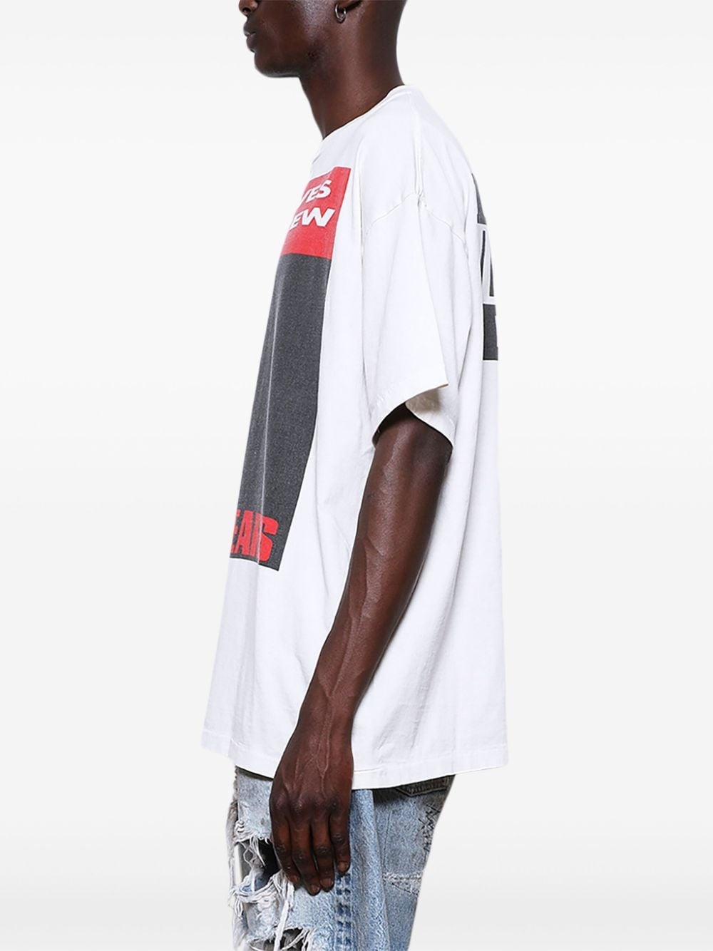 graphic-print cotton T-shirt - 4